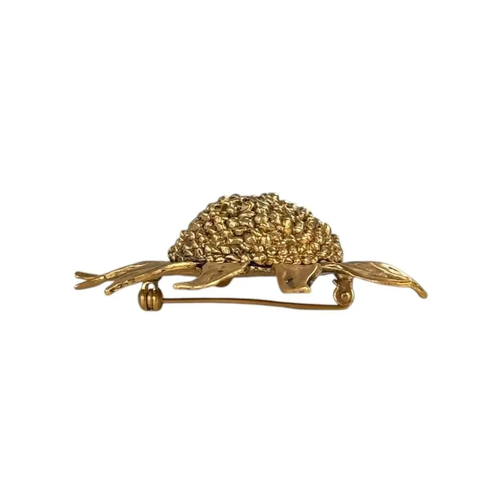 YSL Vintage Sunflower Brooch